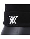 Official M SIMPLE WOOL KNIT CAP BK - ANEWGOLF - BALAAN 5