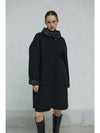 Wool blend textured block coat - LAFEL SORT OF - BALAAN 4