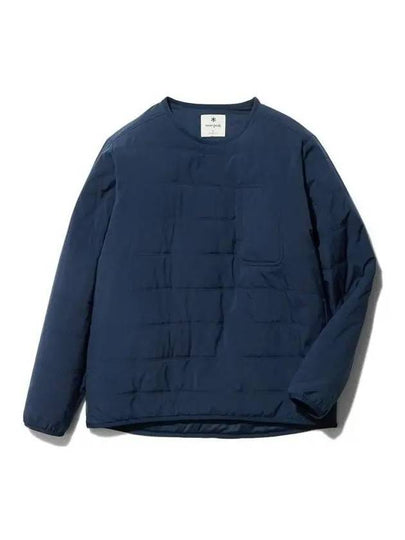 Flexible Insulated Pullover Sweatshirt Navy - SNOW PEAK - BALAAN 2