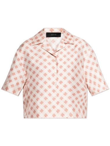 Amiri Silk Shirt, Women's, Pink - AMIRI - BALAAN 1