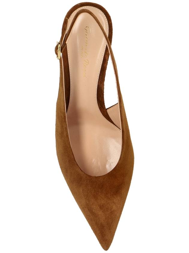 Gianvito Rossi Heeled Shoes 'Robbie', Women's, Brown - GIANVITO ROSSI - BALAAN 6