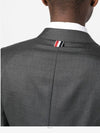 Men's Signature Classic Wool Suit Dark Grey - THOM BROWNE - BALAAN 7