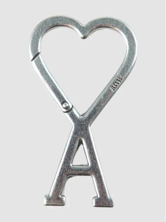 De Coeur Heart Logo Keyholder Silver - AMI - BALAAN 2