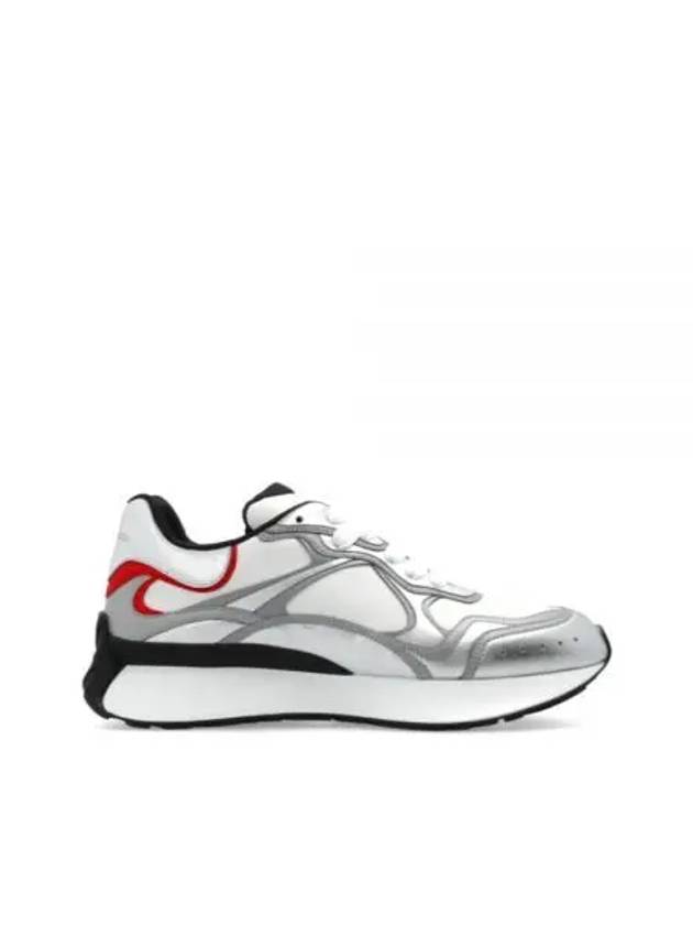 The Seal Low-Top Sneakers Silver White - ALEXANDER MCQUEEN - BALAAN 2