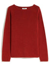 Women's Giori Wool Cashmere Knit Top Red - S MAX MARA - BALAAN 2