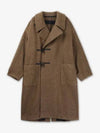 Alpaca Wool Duffel Coat Brown - LEMAIRE - BALAAN 2