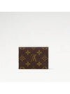 Enveloppe Carte De Visite Monogram Card Wallet Brown - LOUIS VUITTON - BALAAN 5