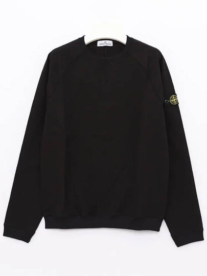 Kids Wappen Patch Sweatshirt Black - STONE ISLAND - BALAAN 2