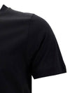 Shadow Back Graphic Print Short Sleeve T-Shirt Black - STONE ISLAND - BALAAN 4