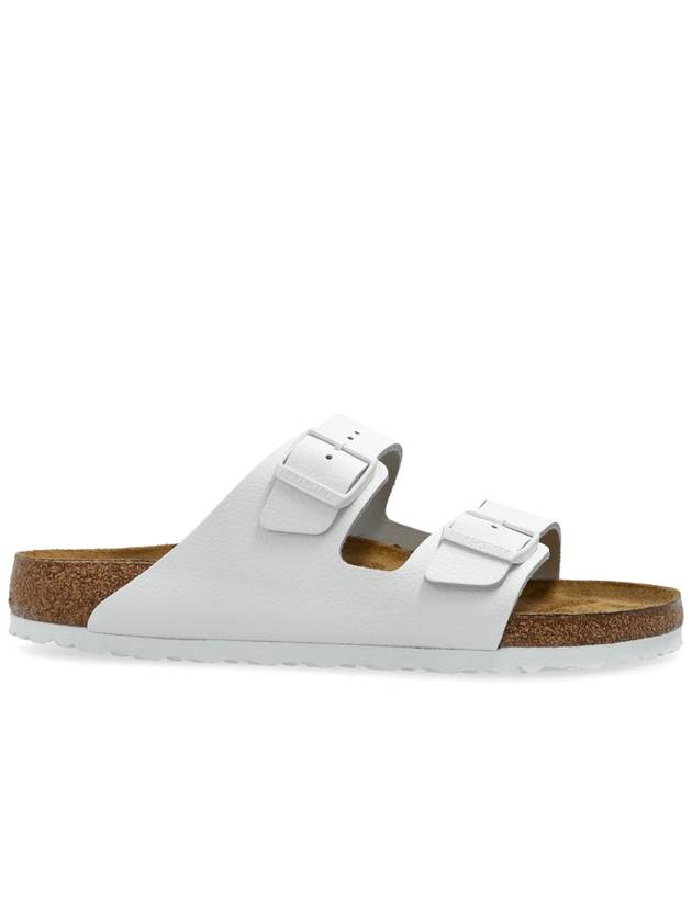 Arizona Leather Slippers White - BIRKENSTOCK - BALAAN 2