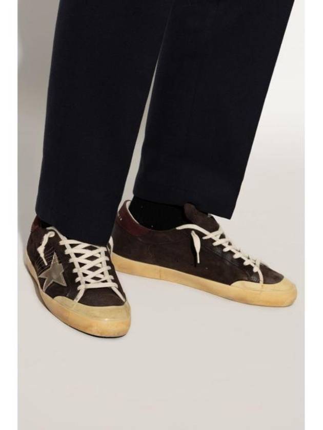 Golden Goose Sneakers Super Star Penstar Classic With List Men s Brown - GOLDEN GOOSE - BALAAN 7