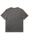 Fox Head Patch Classic Short Sleeve T-Shirt Grey Melange - MAISON KITSUNE - BALAAN 3