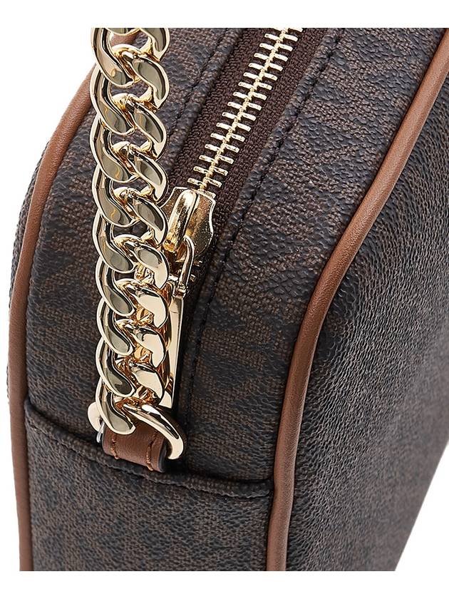 Jet Set Chain Cross Bag Brown - MICHAEL KORS - BALAAN 9