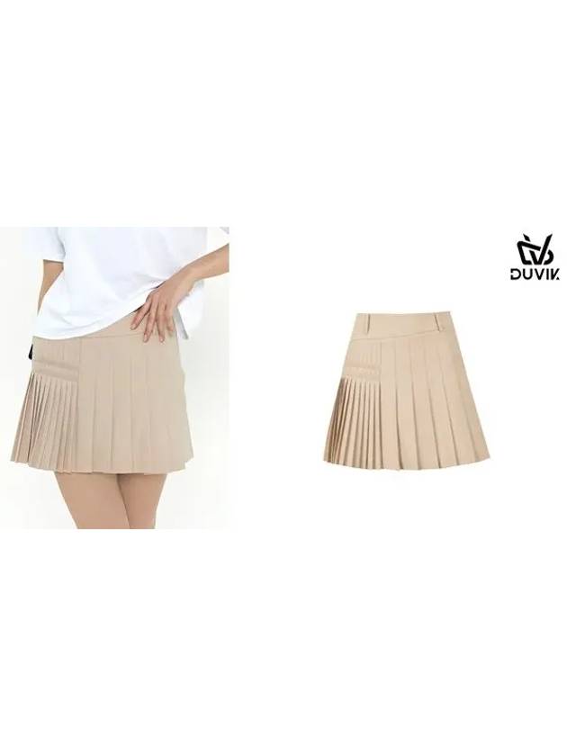 Flare Unbalanced Pleated Culotte Skirt DC2WCU014 - DUVIK - BALAAN 7