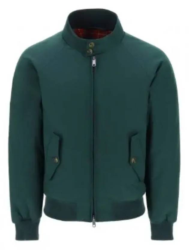 G9 Thermal Harrington Bomber Jacket Green - BARACUTA - BALAAN 2