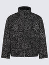 Allover Print Jacket Black - KENZO - BALAAN 2