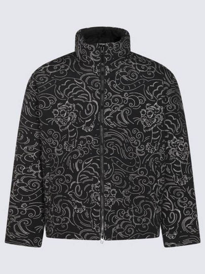 Allover Print Jacket Black - KENZO - BALAAN 2