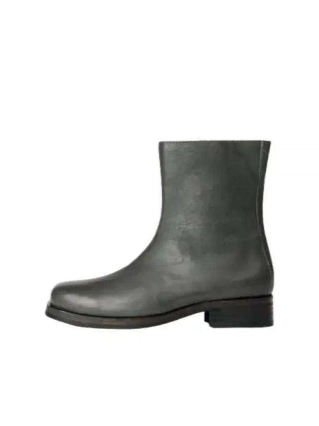 Camion Leather Ankle Boots Ash Grey - OUR LEGACY - BALAAN 2