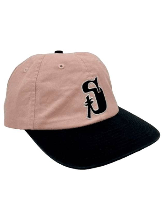 Vintage S Low Pro Ball Cap Pink - STUSSY - BALAAN 1