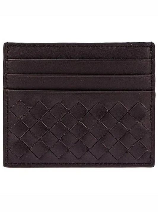 Intrecciato Classic Card Wallet Brown - BOTTEGA VENETA - BALAAN 2