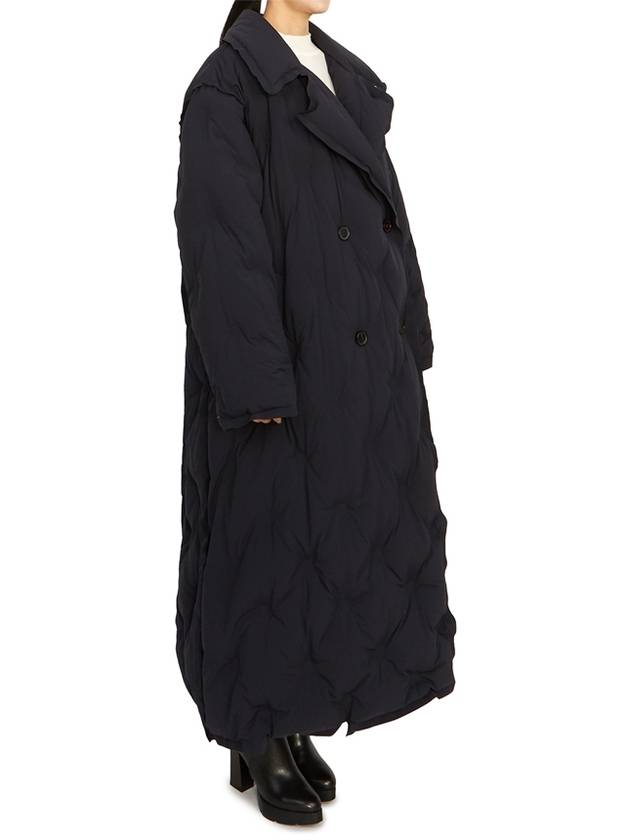 Recycled Nylon Padded Coat Black - MAISON MARGIELA - BALAAN 7