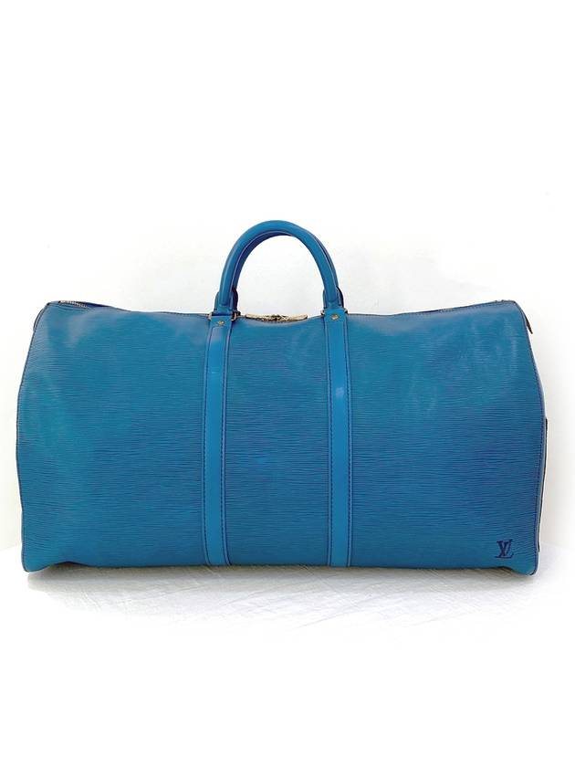 Epi Blue 50 Boston Travel Bag - LOUIS VUITTON - BALAAN 1