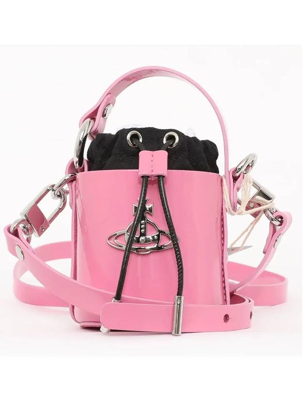 Daisy High Shine Mini Bucket Bag Pink - VIVIENNE WESTWOOD - BALAAN 3