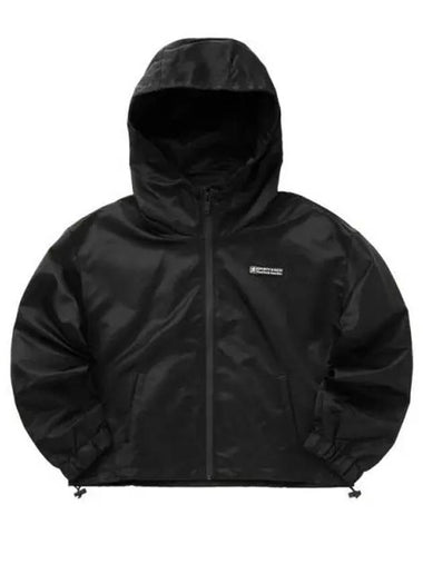 24 Good Health Nylon Windbreaker Black White JA017S405GB Jacket - SPORTY & RICH - BALAAN 1