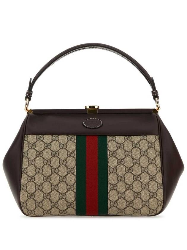 Virgo GG Supreme Canvas Tote Bag Beige Brown - GUCCI - BALAAN 2