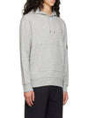 Diagonal Raised Fleece Lens Hoodie Grey - CP COMPANY - BALAAN 3