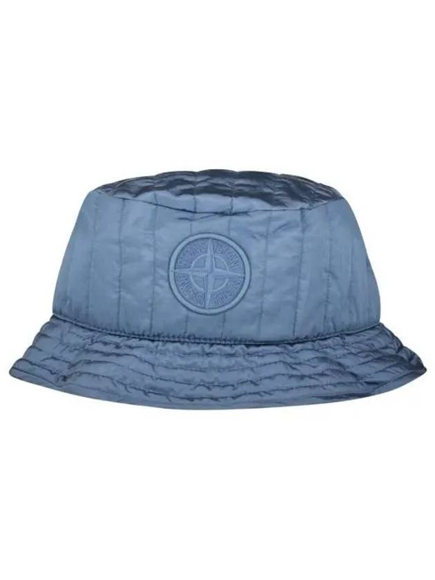 Nylon Metal Econyl Regenerated Nylon Bucket Hat Avio Blue - STONE ISLAND - BALAAN 2