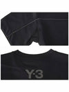 Logo Zipper Pocket Short Sleeve T-Shirt Black - Y-3 - BALAAN 7