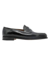 Lopez 2822 Leather Loafers Black - JOHN LOBB - BALAAN 1