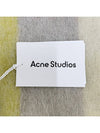 Check Mohair Muffler Beige Yellow - ACNE STUDIOS - BALAAN 6