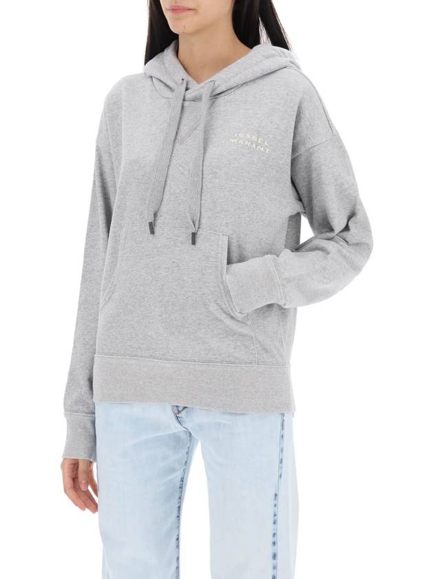 logo embroidery hoodie SW0102FAA2M41I - ISABEL MARANT - BALAAN 5