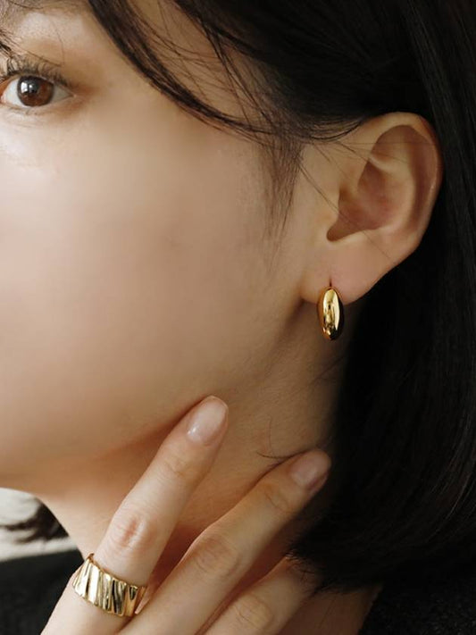 Bell Bold Earrings Gold - SOSOO - BALAAN 2