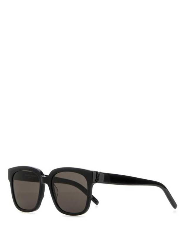 Eyewear Logo Plaque Acetate Sunglasses Black - SAINT LAURENT - BALAAN 2