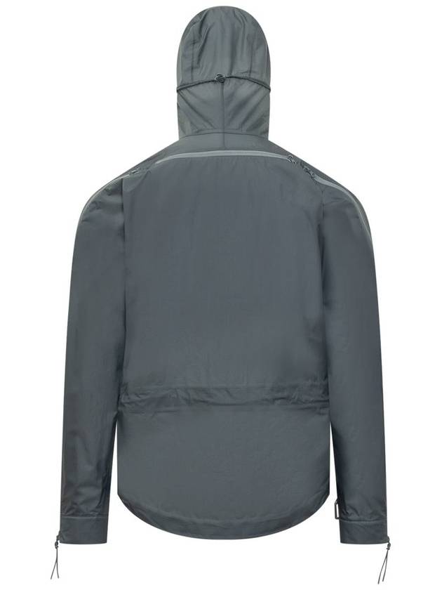 Metropolis Series Pertex Bloom Hooded Jacket Turbulence - CP COMPANY - BALAAN 3