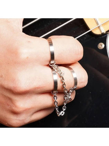 Men's Ring Chain Connection Layered - BASSCLEF - BALAAN 1