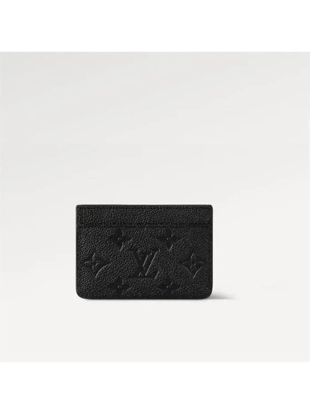 Monogram Empreinte Card Wallet Black - LOUIS VUITTON - BALAAN 7