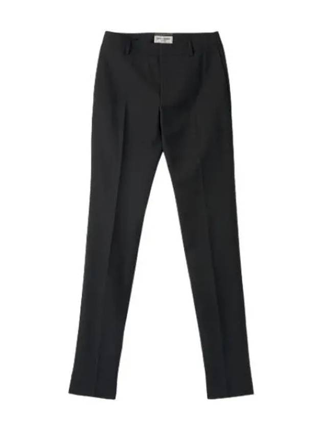 Slim fit trousers pants black slacks suit - SAINT LAURENT - BALAAN 1