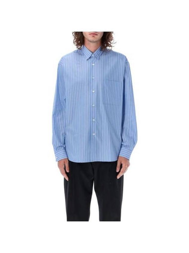 long sleeve shirt RMSI0005 5716A232000 blue - LANVIN - BALAAN 1