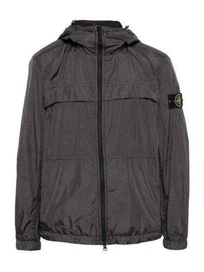 Garment Dyed Crinkle Reps R-Nylon Jacket Grey - STONE ISLAND - BALAAN 2