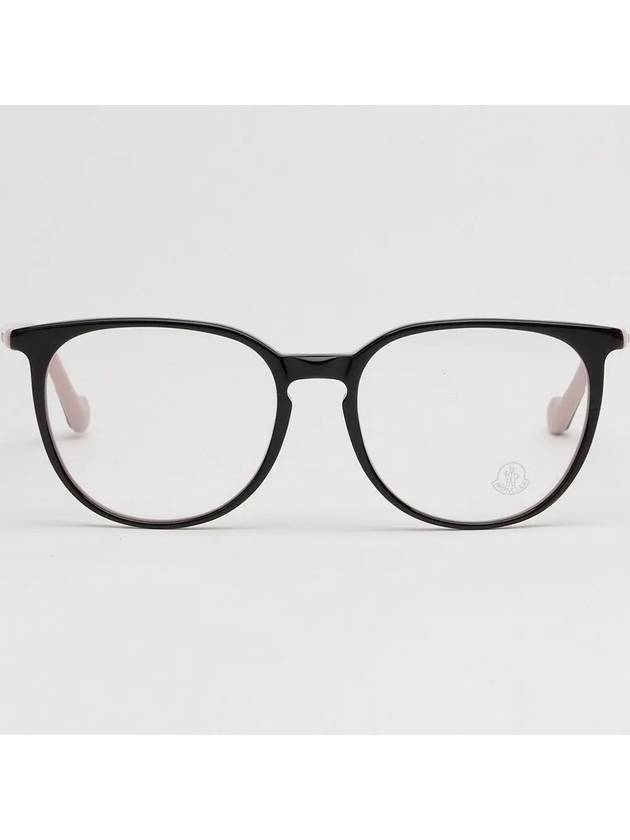 Eyewear Round Eyeglasses Black - MONCLER - BALAAN 4