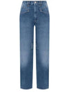 Dilali Denim Jeans Light Blue - ISABEL MARANT - BALAAN 2