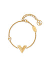 Essential V Bracelet Gold - LOUIS VUITTON - BALAAN 7