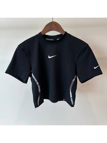 Dry fit crop t shirt FZ4758 010 black WOMENS M Asian - NIKE - BALAAN 1