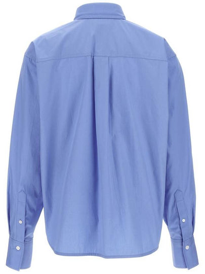 Victoria Beckham Cropped Shirt With Logo Embroidery - VICTORIA BECKHAM - BALAAN 2