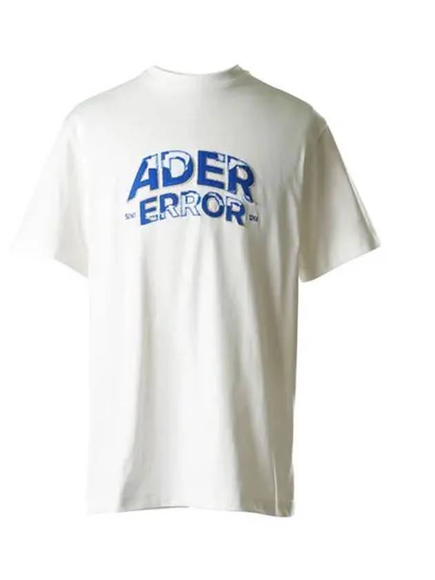 EDCA Logo T Shirt White BN25FYTS0101OW - ADER ERROR - BALAAN 1