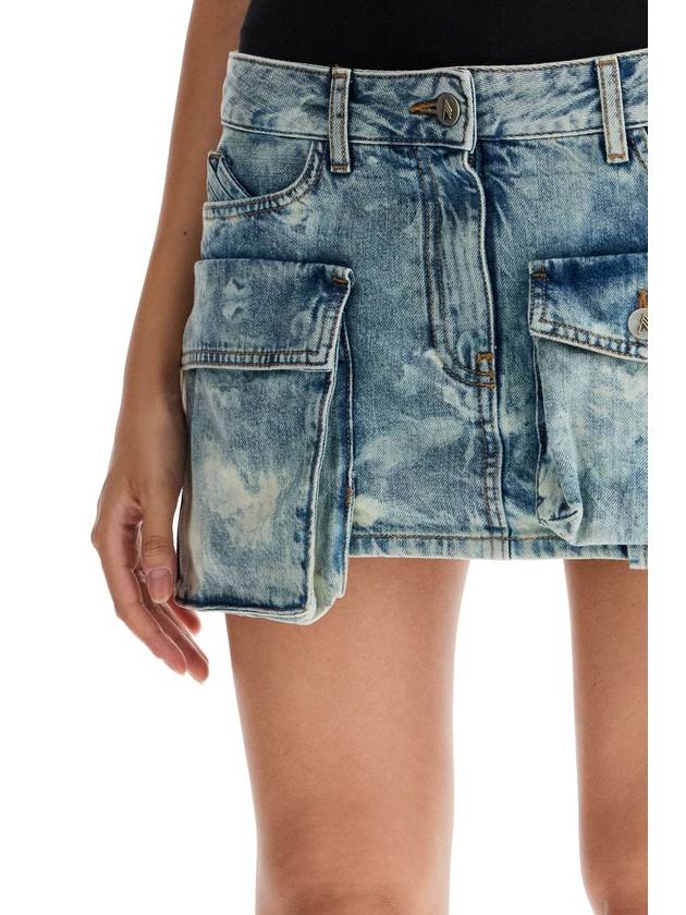 denim fay mini skirt - THE ATTICO - BALAAN 4